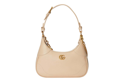 Pre-owned Gucci Aphrodite Small Shoulder Bag Ivory