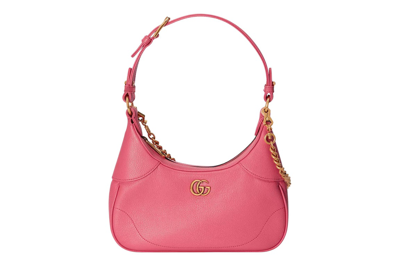 Pre-owned Gucci Aphrodite Small Shoulder Bag Pink