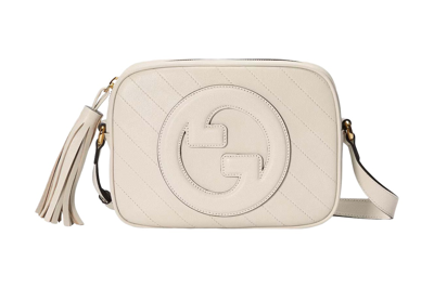 Pre-owned Gucci Blondie Small Shoulder Bag White
