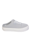 Sunnei Dreamy Sabot Pearl Grey Sneakers In Grey