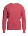 Altea Man Sweater Red Size L Virgin Wool