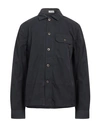 Glanshirt Man Shirt Black Size 16 Cotton