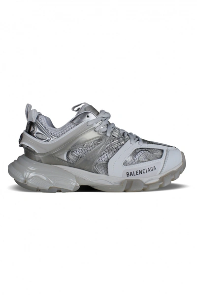 Balenciaga Copy Of Track Trainers Clear Sole Grey
