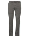 Department 5 Man Pants Cocoa Size 35 Cotton, Elastane In Grey