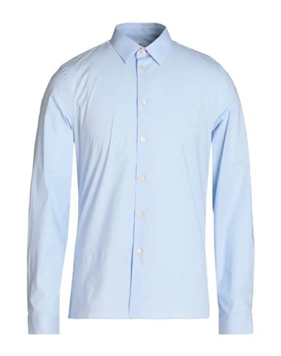 Ps By Paul Smith Ps Paul Smith Man Shirt Light Blue Size Xl Organic Cotton