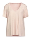 Majestic Filatures Woman T-shirt Blush Size 3 Viscose, Elastane In Pink