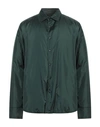 Aspesi Man Shirt Dark Green Size Xxl Polyamide