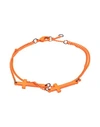 Dsquared2 Man Bracelet Orange Size L Metal
