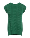 Giulia N Woman Sweater Green Size Xs Polyamide, Wool, Viscose, Cashmere