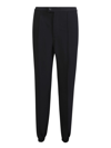 Alexander Mcqueen Tailored Track Pants In Black