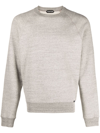 TOM FORD MÉLANGE-EFFECT CREW-NECK SWEATSHIRT