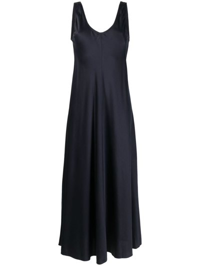 Forte Forte Scoop-neck Maxi Dress In Black