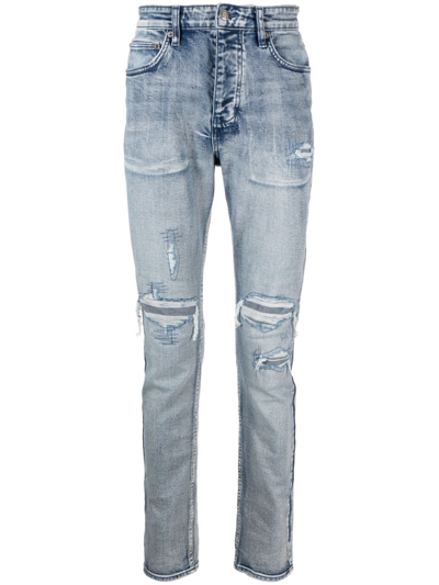Ksubi Chitch Rekovery Slim Fit Jeans - Men's - Elastane/cotton In Blue
