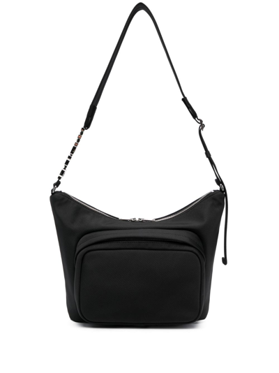 Alexander Wang Heiress Sport Large Messenger Bag In Black