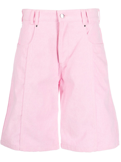 Marshall Columbia Ssense Exclusive Pink Denim Shorts In Baby Pink