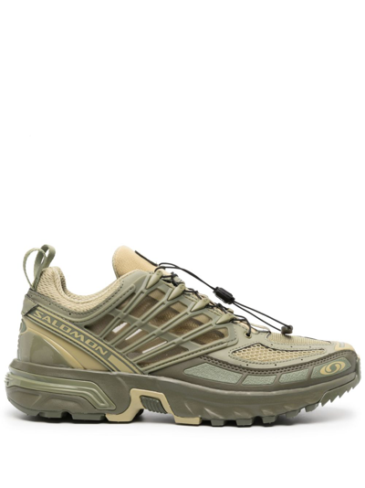 Salomon Acs Pro Sneakers Gray Green In Black