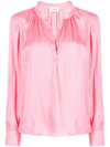 ZADIG & VOLTAIRE TINK SATIN BLOUSE