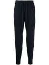 TOM FORD DRAWSTRING-WAISTBAND CASHMERE TRACK PANTS