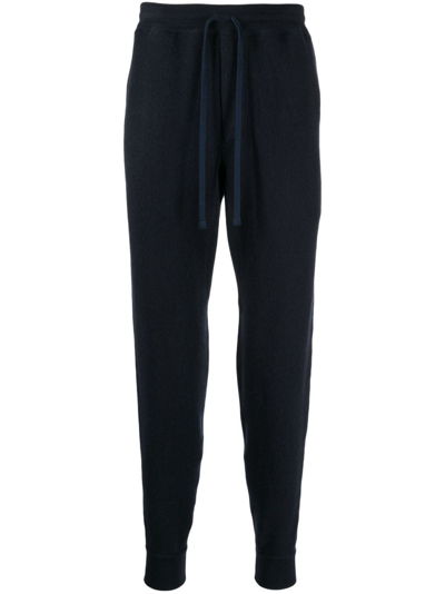 Tom Ford Drawstring-waistband Cashmere Track Pants In Blue