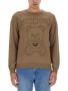 MOSCHINO JERSEY WITH LOGO