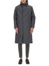 Mackintosh Wolfson Coat In Grey