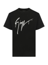 Giuseppe Zanotti Logo T-shirt In Waimea Nero