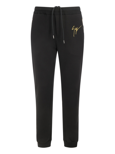 Giuseppe Zanotti Sweatpants In Asher Nero