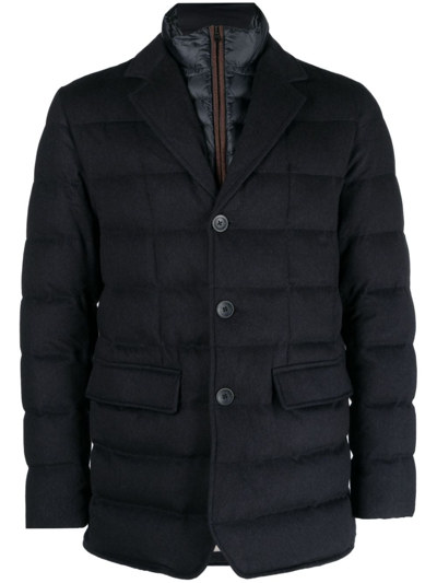 Herno Navy Blue Down Jacket