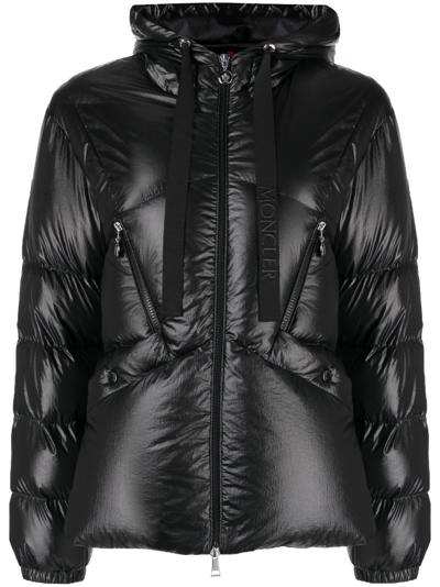 Moncler Seine Jacket In Nero