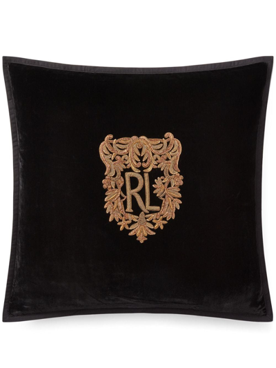 Polo Ralph Lauren Glenshire 20x20 Cushion In Black
