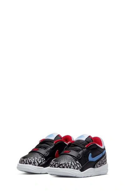 Nike Kids' Jordan Legacy 312 Low Sneaker In Black/ Wolf Grey/ Valor Blue