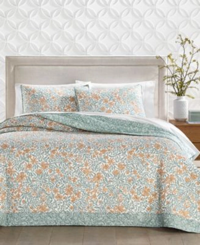 Charter Club Larkspur Reversible Quilts Created For Macys In Yellow Com