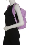 Marc Jacobs Quilted Nylon School Backpack In Regal Orchid