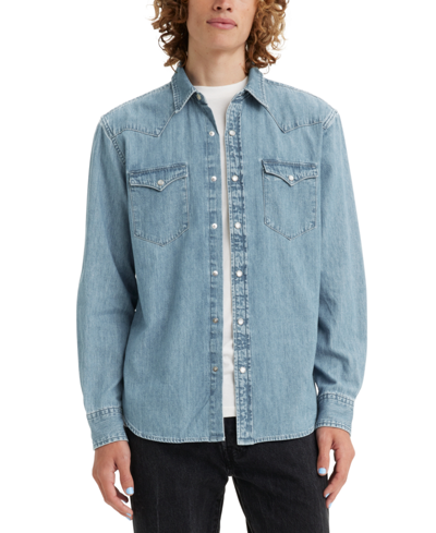 LEVI'S MEN'S CLASSIC STANDARD FIT WESTERN SHIRT