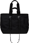 Moncler Tech Tote Bag In 999 Black