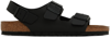 Birkenstock Black Milano Sandals In Black