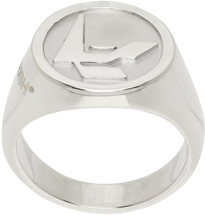 Ambush Amblem Signet Ring In Silver