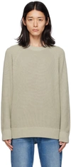 Nn07 Gray Jacobo Sweater In Fog