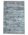 Km Home Closeout!  Davide 1228 3'3" X 4'11" Area Rug In Blue