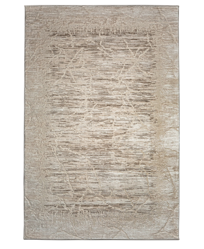 Km Home Closeout!  Davide 1229 5'3" X 7'3" Area Rug In Beige