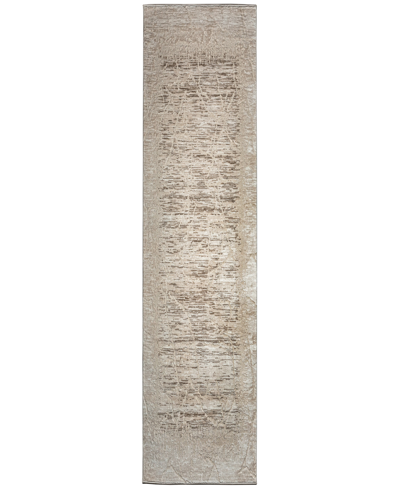 Km Home Closeout!  Davide 1229 2'2" X 7'7" Runner Area Rug In Beige