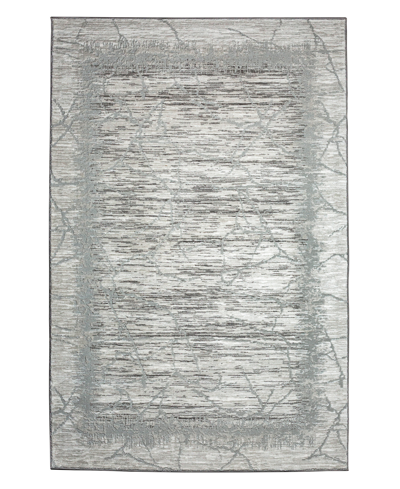 Km Home Closeout!  Davide 1229 5'3" X 7'3" Area Rug In Gray