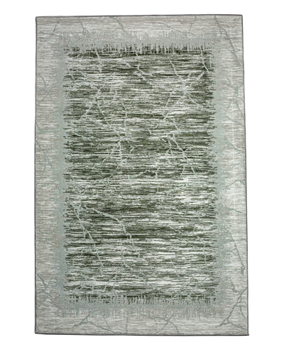 Km Home Closeout!  Davide 1229 5'3" X 7'3" Area Rug In Green