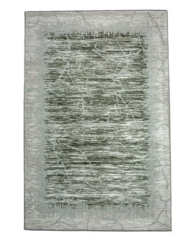 Km Home Closeout!  Davide 1229 7'10" X 10'6" Area Rug In Green