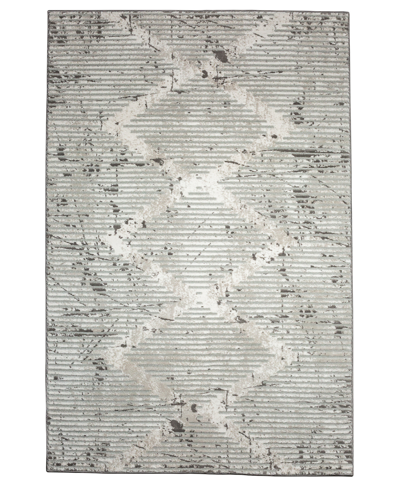 Km Home Closeout!  Davide 1230 7'10" X 10'6" Area Rug In Gray
