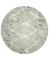 KM HOME CLOSEOUT! KM HOME DAVIDE 1230 5'3" X 5'3" ROUND AREA RUG
