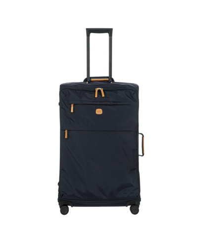 Bric's Milano X-bagâ 30" Spinner With Frame In Ocean Blue