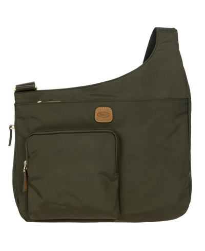 Bric's Milano X-bag Hipster Crossbody In Olive