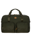 Bric's Milano X-bag Boarding Duffle Bag With Pockets In Olive
