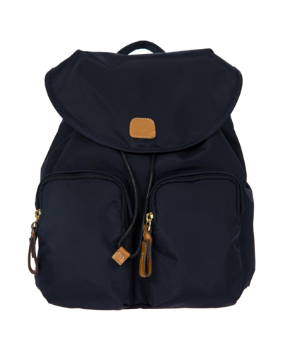 Bric's Milano X-bag City Backpack Piccolo In Ocean Blue
